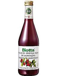 BIOTTA SUCCO DI MIRTILLO ROSSO 500 ML - Gruppofarmastore.it