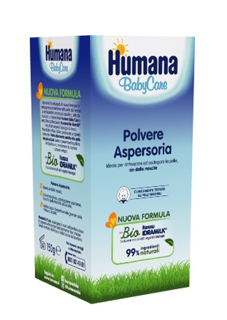 HUMANA BABY CARE POLVERE ASPERSORIA 150 G - Gruppofarmastore.it