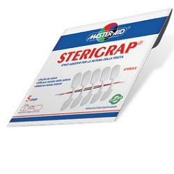 CEROTTO ADESIVO PER SUTURA MASTER-AID STERIGRAP 7X1,3 5 PEZZI - Gruppofarmastore.it