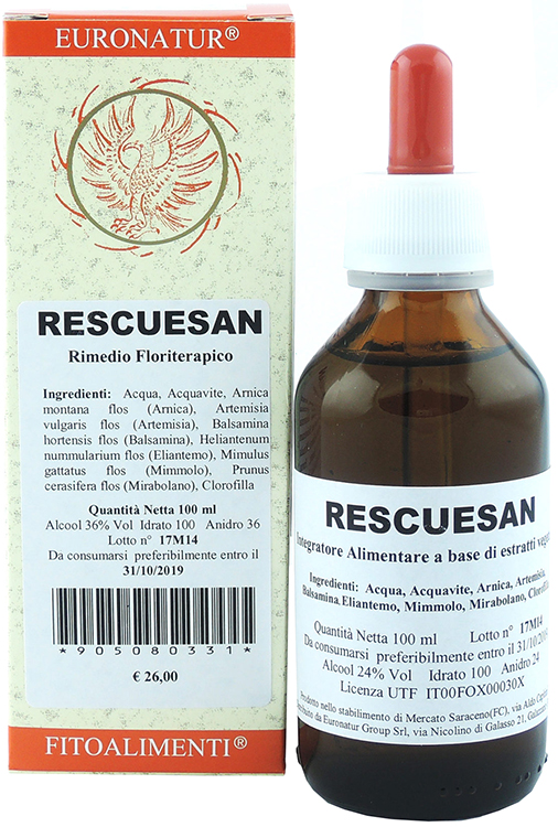 RESCUESAN GOCCE 100 ML - Gruppofarmastore.it