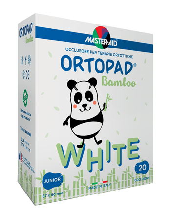 CEROTTO OCULARE PER ORTOTTICA ORTOPAD BIANCO M 20 PEZZI - Gruppofarmastore.it