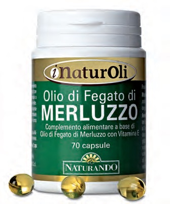 I NATUROLI OLIO DI FEGATO DI MERLUZZO 70 CAPSULE - Gruppofarmastore.it