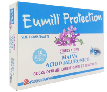 EUMILL PROTECTION GOCCE OCULARI 10 FLACONCINI MONODOSE 0,5 ML - Gruppofarmastore.it