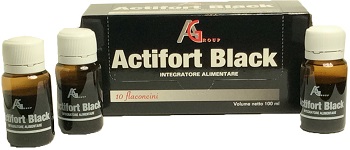ACTIFORT BLACK 10 FLACONCINI 10 ML - Gruppofarmastore.it