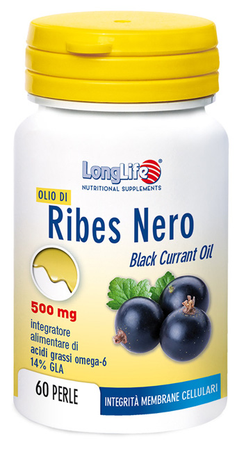 LONGLIFE OLIO RIBES NERO 60 PERLE DI GELATINA - Gruppofarmastore.it