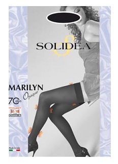 MARILYN 70 OPACO CALZA AUTOREGGENTE MOKA 4 - Gruppofarmastore.it