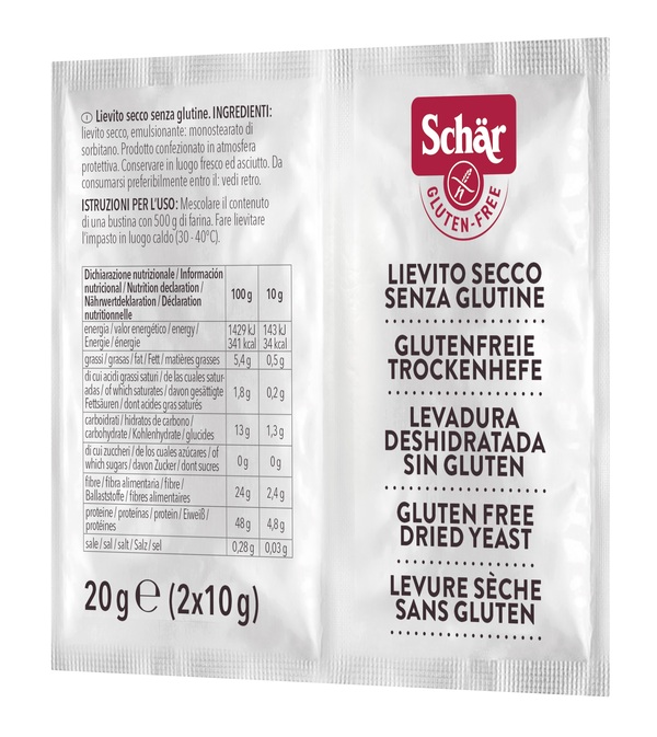SCHAR LIEVITO SECCO 2 BUSTINE DA 10 G - Gruppofarmastore.it