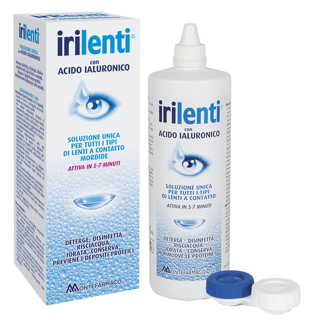 SOLUZIONE UNICA PER LENTI A CONTATTO IRILENTI 300ML - Gruppofarmastore.it