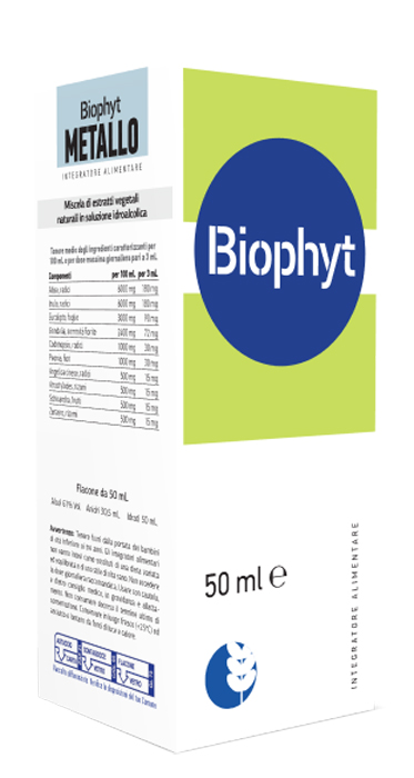BIOPHYT METALLO 50 ML SOLUZIONE IDROALCOLICA - Gruppofarmastore.it