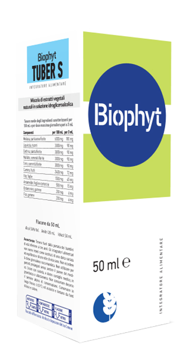 BIOPHYT TUBER S 50 ML SOLUZIONE IDROALCOLICA - Gruppofarmastore.it