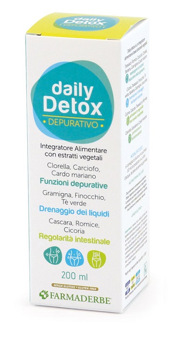 DAILY DETOX SOLUZIONE ORALE 200 ML - Gruppofarmastore.it