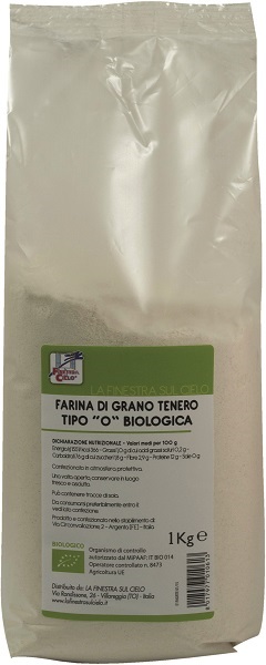 FSC FARINA DI GRANO TENERO TIPO 0 BIO 1 KG - Gruppofarmastore.it