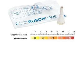 CATETERE ESTERNO RUECCO TIPO CONDOM IN LATTICE SINTETICO WIRUPREN CON SISTEMA DI RACCORDO E FASCETTA BIADESIVA IN IDROCOLLOIDE 30MM 30 PEZZI - Gruppofarmastore.it