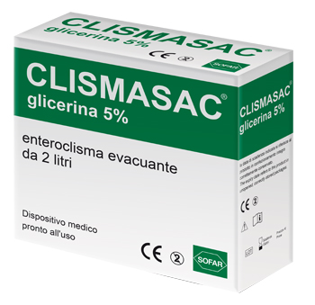 ENTEROCLISMA CLISMASAC 5% 2LITRI - Gruppofarmastore.it