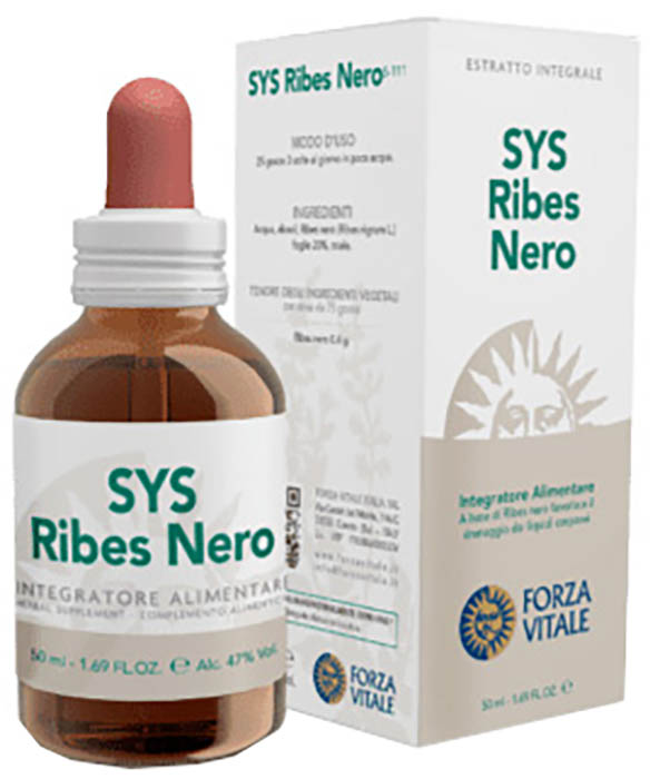 SYS RIBES NERO GOCCE 50 ML - Gruppofarmastore.it