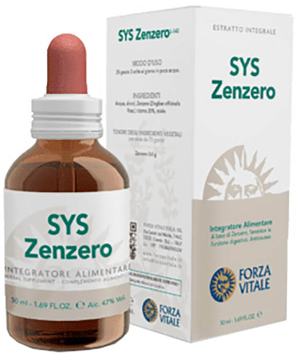 SYS ZENZERO GOCCE 50 ML - Gruppofarmastore.it