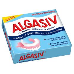 ALGASIV ADESIVO PER PROTESI DENTARIA INFERIORE 15 PEZZI - Gruppofarmastore.it