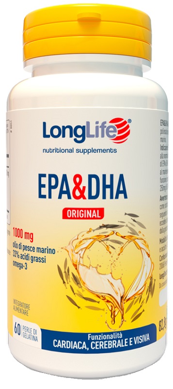 LONGLIFE EPA DHA 60 PERLE - Gruppofarmastore.it