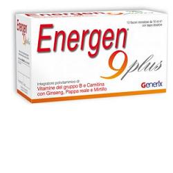 ENERGEN 9 PLUS 10 FLACONCINI 10 ML - Gruppofarmastore.it