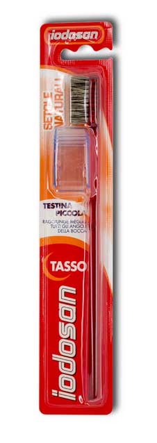 IODOSAN TASSO SPAZZOLINO SETOLE NATURALI - Gruppofarmastore.it
