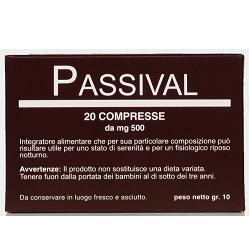 PASSIVAL ESTRATTO ERBORISTICO 20 COMPRESSE - Gruppofarmastore.it