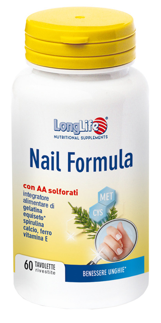 LONGLIFE NAIL FORMULA 60 TAVOLETTE - Gruppofarmastore.it