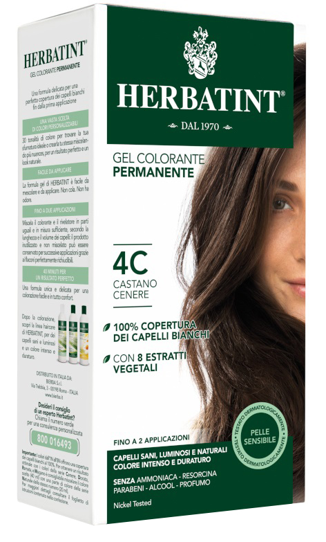 HERBATINT 4C CASTANO CENERE 150 ML - Gruppofarmastore.it