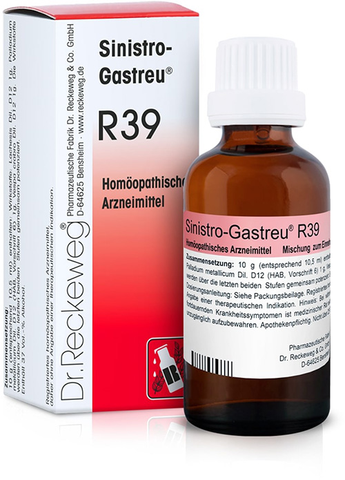 RECKEWEG R39 GOCCE 22 ML - Gruppofarmastore.it
