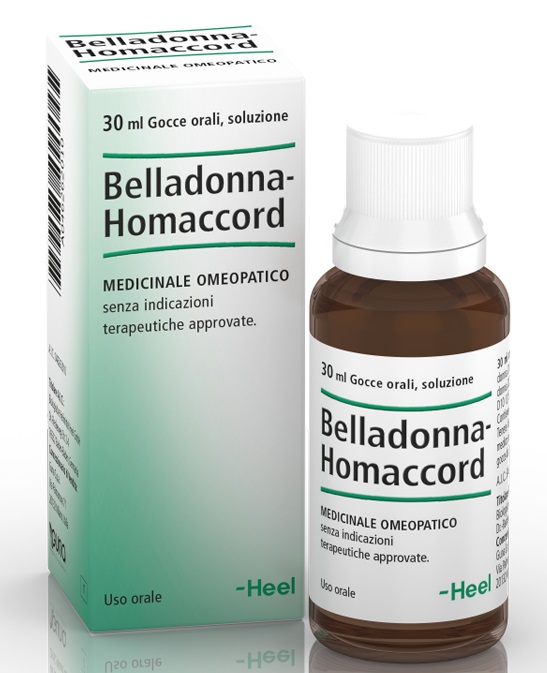 HEEL BELLADONNA HOMACCORD GOCCE 30 ML - Gruppofarmastore.it