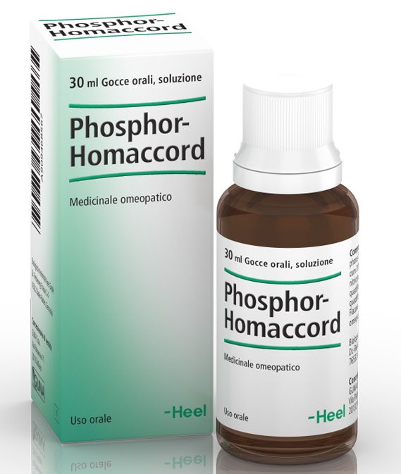 HEEL PHOSPHOR-HOMACCORD GOCCE 30 ML - Gruppofarmastore.it
