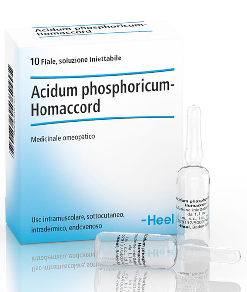 HEEL PHOSPHORICUM ACIDUM HOMACCORD 10 FIALE - Gruppofarmastore.it