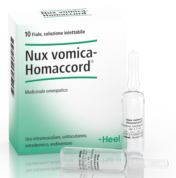 HEEL NUX VOMICA HOMACCORD 10 FIALE - Gruppofarmastore.it