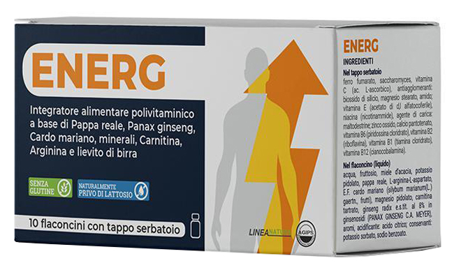 ENERG 10 FLACONCINI USO ORALE - Gruppofarmastore.it