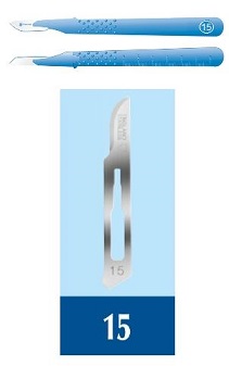 BISTURI PIC MONOUSO STERILE MISURA 15 10 PEZZI - Gruppofarmastore.it