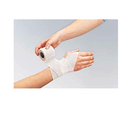 BENDA ELASTICA MEDICATA AUTOADESIVA FORTELAST PLUS CON OSSIDO DI ZINCO 10X450 CM - Gruppofarmastore.it