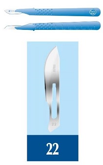 BISTURI PIC MONOUSO STERILE MISURA 22 1 PEZZO - Gruppofarmastore.it