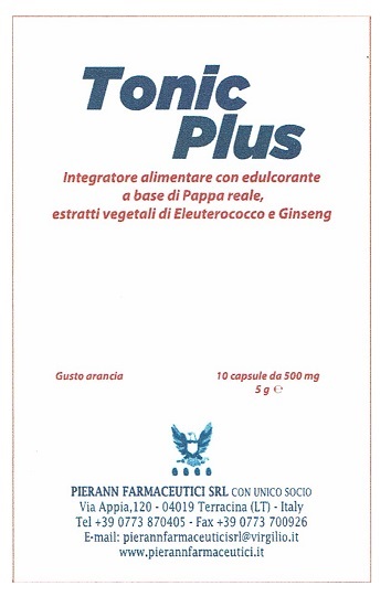 TONIC PLUS ARANCIA 10 CAPSULE - Gruppofarmastore.it