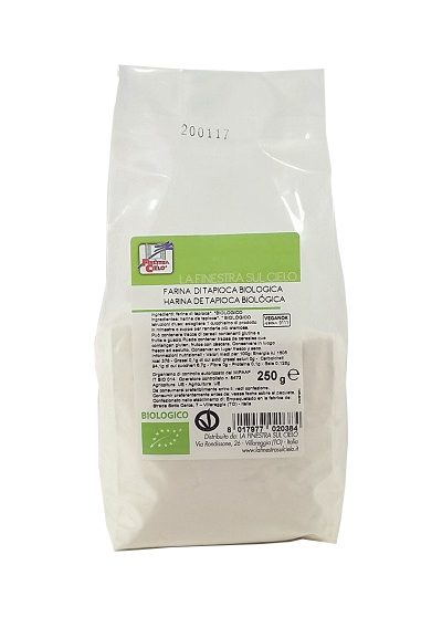 FARINA DI TAPIOCA BIO 250 G - Gruppofarmastore.it