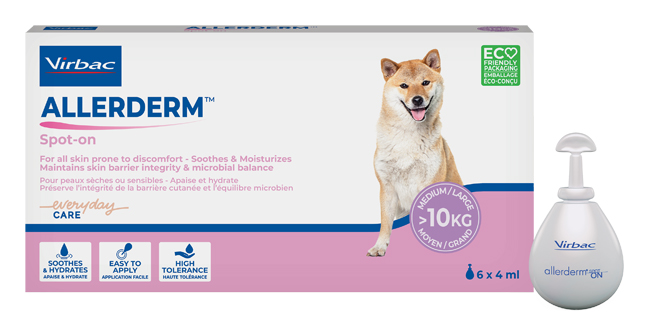 ALLERDERM SPOT ON CANI SUPERIORI A 10 KG 6 PIPETTE 4 ML - Gruppofarmastore.it