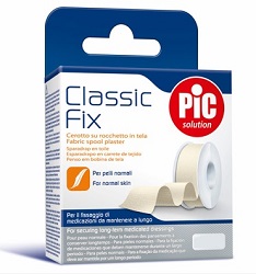 CEROTTO IN ROCCHETTO CLASSIC FIX WHITE 2,5X500 CM FUSTELLA - Gruppofarmastore.it
