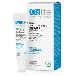 O2LIFE SIERO CONTORNO OCCHI ANTIBORSE 15 ML - Gruppofarmastore.it