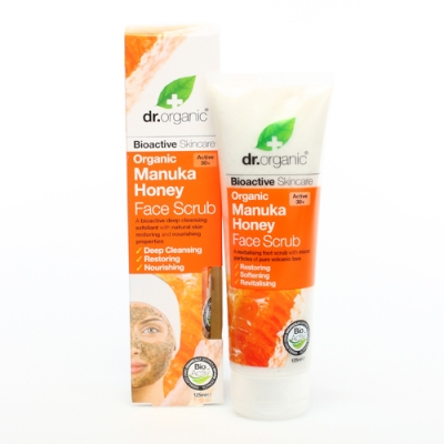DR ORGANIC MANUKA HONEY FACE SCRUB 125 ML - Gruppofarmastore.it