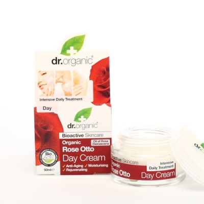 DR ORGANIC ROSE OTTO ROSA DAY CREAM CREMA VISO GIORNO 50 ML - Gruppofarmastore.it