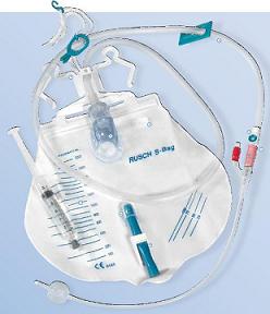 CATETERE IN SILICONE SCANALATO PROFILCATH PRECONNESSO CH16 LUNGHEZZA 40CM + SACCA DI DRENAGGIO DA 2000ML GRADUATA CON TUBO DI SCARICO ELASTICO E CHIUSURA A MORSETTO - Gruppofarmastore.it