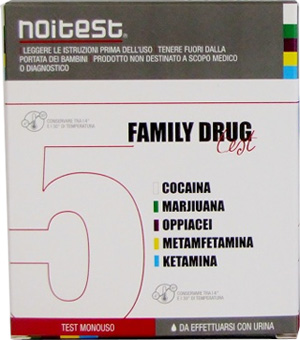 TEST DROGHE FAMILY DRUG TEST 1 PEZZO - Gruppofarmastore.it