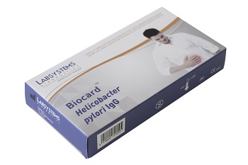 BIOCARD HELICOBACTER PYLORI SU SANGUE CAPILLARE 1 PEZZO - Gruppofarmastore.it