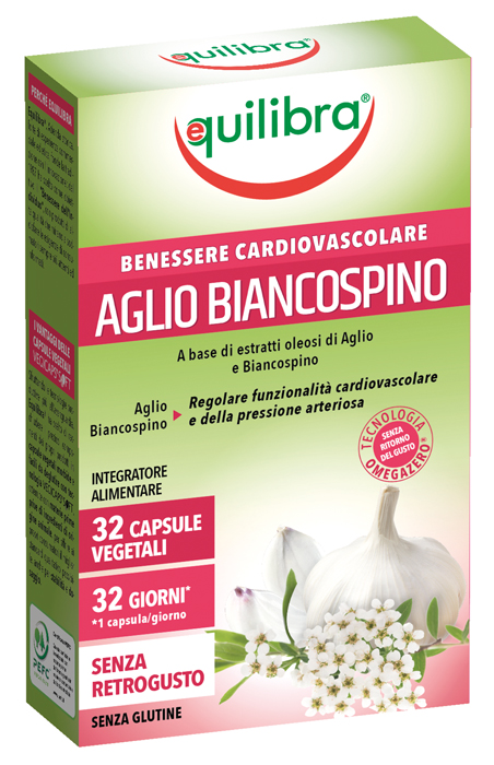 AGLIO E BIANCOSPINO 32 CAPSULE - Gruppofarmastore.it