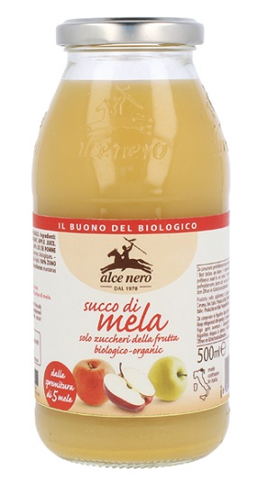 SUCCO 100% MELA BIO 500 ML - Gruppofarmastore.it