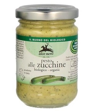 PESTO ALLE ZUCCHINE BIO 130 G - Gruppofarmastore.it