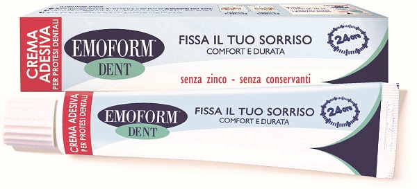 EMOFORM DENT CREMA ADESIVA PER PROTESI DENTALE 45 G - Gruppofarmastore.it